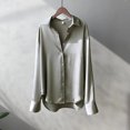 thumbnail image 6 of 2025Spring Shirt And Blouses New Sweater Cardigans Woman Top Knitted Korean Long Sleeve Lapel Button Elegance Sweet Casual Coats, 6 of 9