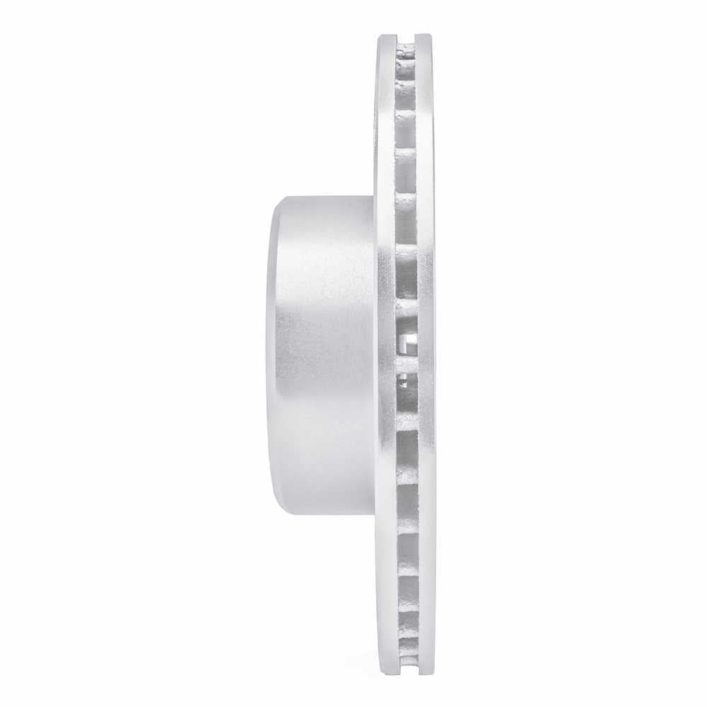 Dynamic Friction Company 631-63010R DFC Brake Rotor - Drilled And Slotted - Silver