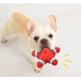 thumbnail image 4 of Juguetes para mascotas YONGSHENG estrella de mar de látex rojos, 4 of 5