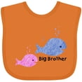 thumbnail image 3 of Inktastic Big Brother with Lil' Sister Boys Baby Bib, 3 of 4