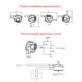 thumbnail image 6 of Compact Water Flow Hall Sensor Switch- Flow Meter Flowmeter Counter DC5~18V, 6 of 6