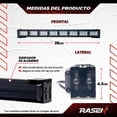 thumbnail image 3 of Barra LED para auto Rasen multifuncional luz blanca y amarilla 24 LED 24W con ángulo 360° 200m amarillo, 3 of 5
