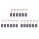 thumbnail image 1 of Paquete de 18 Cepillos de CarbóN CB-318 Cepillos de CarbóN de Repuesto para CB318, CB325, CB340, CB336,191974-7,194074-2,191978-9, 1 of 10