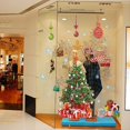 thumbnail image 4 of La ventana de la Navidad se aferra a las etiquetas engomadas de la ventana, ventana de las decoraciones de la Navidad, 4 of 5