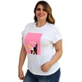 thumbnail image 2 of Playera talla extra, modelo 9001-35 (blanco) blanco 42 Roman Fashion Playera 9001-35, 2 of 5