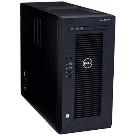 Dell PowerEdge T30 Business Mini Tower Server System Flagship Edition Intel Quad Core Xeon E3-1225 v5 8M Cache 3.3Ghz, DVD (Best Dell Server For Small Business)