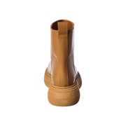 Gia Borghini Marte Leather Bootie, 37, Brown