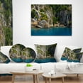thumbnail image 3 of Designart Beautiful Turkey Tropical Beach - Landscape Printed Throw Pillow - 18x18, 3 of 4