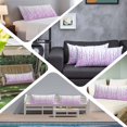 thumbnail image 6 of Purple Body Pillow Covers 20"x60", Polka Dots Watercolor Abstract Art Soft Brushed Microfiber Breathable Throw Pillow Covers, Pillowcase with Zipper for Couch Sofa Bedroom Living Room, 6 of 9