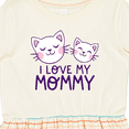 thumbnail image 4 of Inktastic I Love My Mommy Girls Toddler Dress, 4 of 5