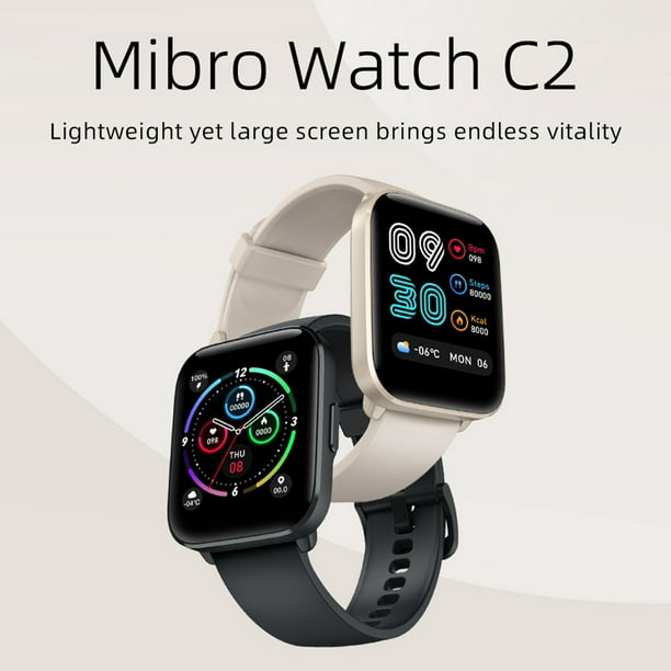 Mibro Watch C2 1.69-inch HD Screen 24H Heart Rate Monitoring 20