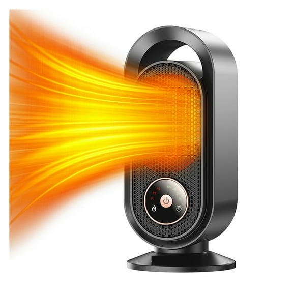 1000W Electric Heater Portable Mini Desktop Fan Heater Smart Hot Air Blower ,Fast Warm Air Delivery