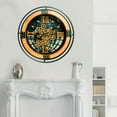 thumbnail image 5 of THE GEARS CLOCK Wall Clock with Real Moving Gears PO-LI_ 18 in Round WOOD-BLACK, 5 of 13