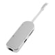 thumbnail image 2 of Estación de acoplamiento de expansión Adaptador de lector de tarjetas de salida de video 4K HD compatible con HDMI Ehuebsd Para estrenar, 2 of 9