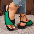 thumbnail image 6 of Viluyesy Slippers for Women Non-Slip High Heel Open Toe Womens Graceful Footwear Green Size 36, 6 of 10