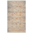 thumbnail image 4 of SAFAVIEH Vintage Persian Zaman Traditional Polyester Area Rug, Grey/Multi, 5' x 5' Square, 4 of 10