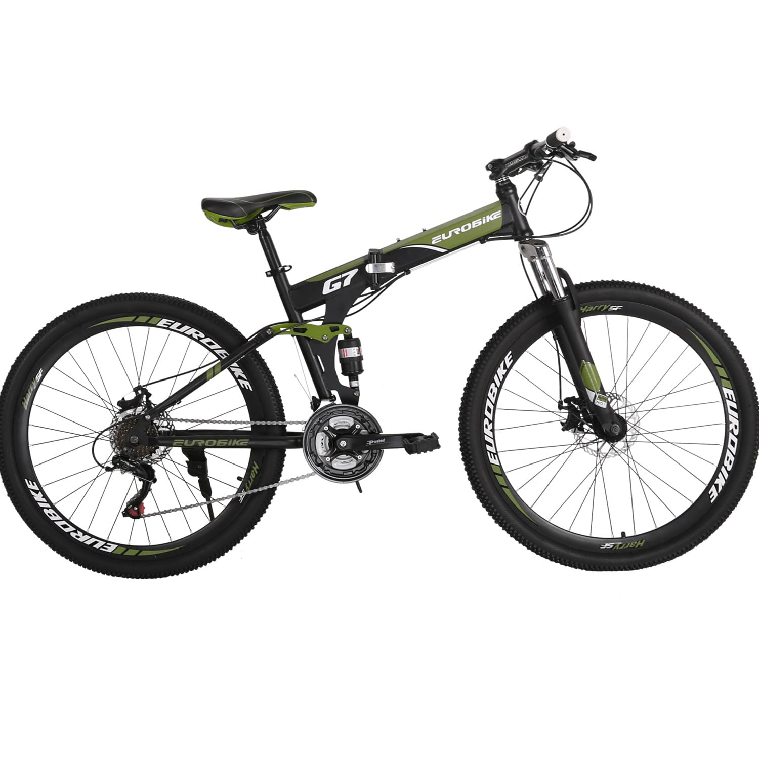 27.5 Full Suspension Folding Mountain Bike 21 Speed Foldable