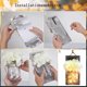 thumbnail image 4 of 2 piezas de luces LED de hadas, lámpara de pared de tarro de albañil vintage con decoración de madera de flores artificiales, lámpara de pared rústica, cadena de luces para Halloween,, 4 of 6