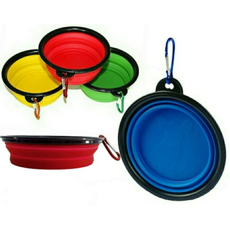 - Collapsible Dog Bowls by Mr. Peanut's, Dishwasher Safe BPA FREE Food Grade Silicone Portable Pet Bowls, Perfect Foldable Travel Bowls for Journeys, Hiking, Kennels & Camping