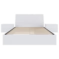 thumbnail image 2 of Nexera Ensemble de Chambre à Coucher à Rangement Double 4 Pcs, Blanc, Double, 2 of 6