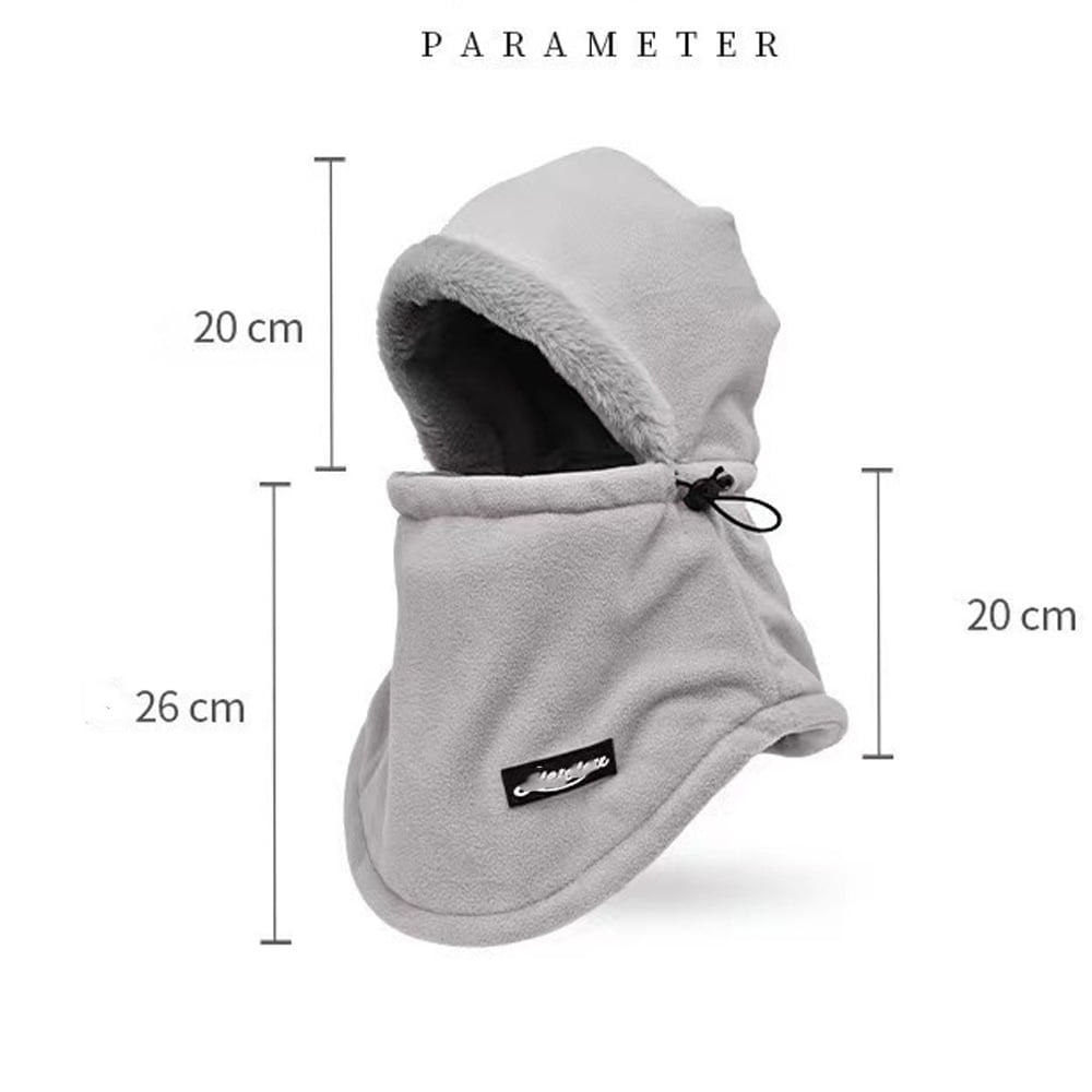 3 in 1 Winter Hat with Mask Neck Windproof,Outdoor Ride Fleece Ski Mask Cold,Winter Warm Ear Protection Snow Caps