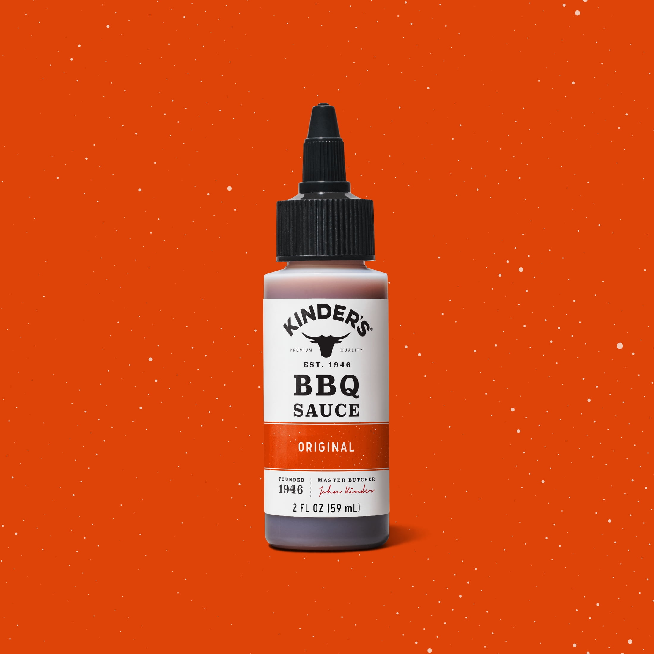 (30 pack) Kinder's Original Mild BBQ Sauce, 2 fl oz Small Bottle