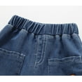thumbnail image 7 of KAUOD Toddler Girl Boy Pants Jeans, Kids Elastic Waist 𝐂artoon Soft Denim Pants, Baby Boys Casual Pull On Trousers, 7 of 7