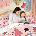 thumbnail image 4 of Manfei Winter Holiday King Size Comforter Sets,Cute Christmas Animal Comforters King Size,Xmas Reversible,3 Pieces,1 Comforter and 2 Pillowcases, 4 of 7