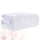 thumbnail image 2 of EeaseMX Toalla de baño de algodón puro, muy absorbente, gruesa, para uso doméstico y hotelero (blanca), 2 of 7
