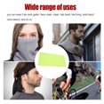 thumbnail image 4 of Cagoule Sans Couture Bandanas Écharpes Anti-Poussière Protection Unisexe pour Cyclisme Randonnée Escalade Jaune Fluorescent, 4 of 6