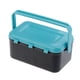 thumbnail image 3 of Equipo de pesca transpirable de caja de aparejos Lombriz de plástico Lombriz roja Señuelo Cebo cinturo Cajas de almacenamiento Durabilid Cola Caja de almacenamiento de aparejos de pesca, 3 of 8
