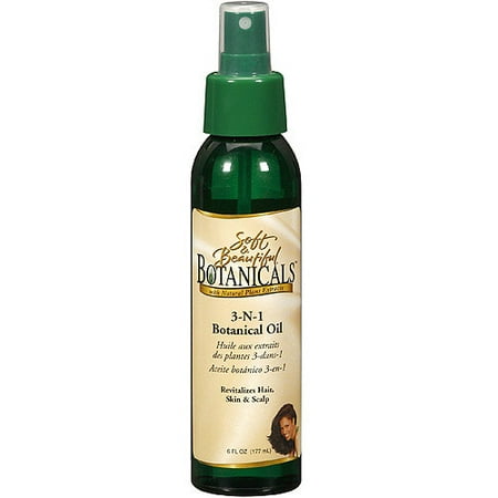 Soft & Beautiful Botanicals 3-N-1 Botanical Oil, 6 fl oz