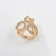 thumbnail image 3 of Bufanda de cristal Salvador Broche de bufanda dorado, 3 of 10