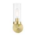 thumbnail image 6 of 16171-12 Livex Lighting Ludlow - 1 Light ADA Wall Sconce In Nautical Style-11.75 Inches Tall and 4.25 Inches Wide-Satin Brass Finish, 6 of 12