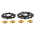 thumbnail image 3 of 2pcs 12T+14T Ceramic Bearing Rear Derailleur Pulley Jockeywheel for SRAM AXS Golden, 3 of 10