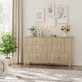 thumbnail image 7 of Huisuilinss Fluted Dresser For Bedroom,7 Drawer Dresser,Modern Chest Of Drawers,Wide Double Dresser TV Stand,Wood Storage Organizer For Living Room Hallway Entryway, 7 of 7