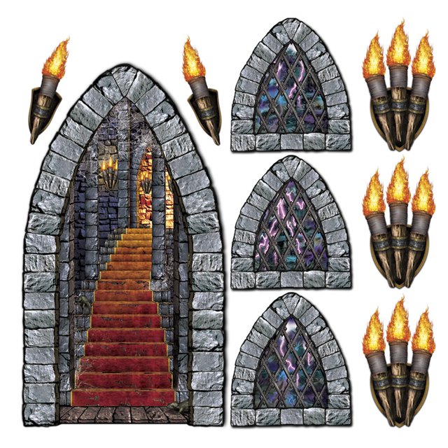 Accesorios para Escaleras Ventanas y Antorchas Paquete de 12 The Beistle Company