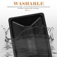thumbnail image 2 of IFANLANDOR Adult Potty Black Plastic Commode for Wheelchair 1Set, 2 of 5