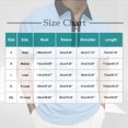 thumbnail image 2 of Men's Short Sleeve Polo Shirts Quarter-Zip Color Blocked Blouse Summer Casual Slim Fit Pullover, 2 of 2