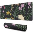 thumbnail image 1 of Exceptional Garden Flowers Mouse Mat - Soft Texture, Cute Design, Non-Slip Rubber Base, Easy Glide, Resistant to Splashes, Portable, Perfect for Computers, Personalized Style, 31.5x11.8 Inch, 1 of 7