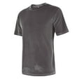 thumbnail image 4 of XIAONU Men's Velvet Short Sleeve T Shirts Slim Fit Crew Neck Tee Top Stretchy Nightclubwear Form Fitting Shirt, 4 of 4