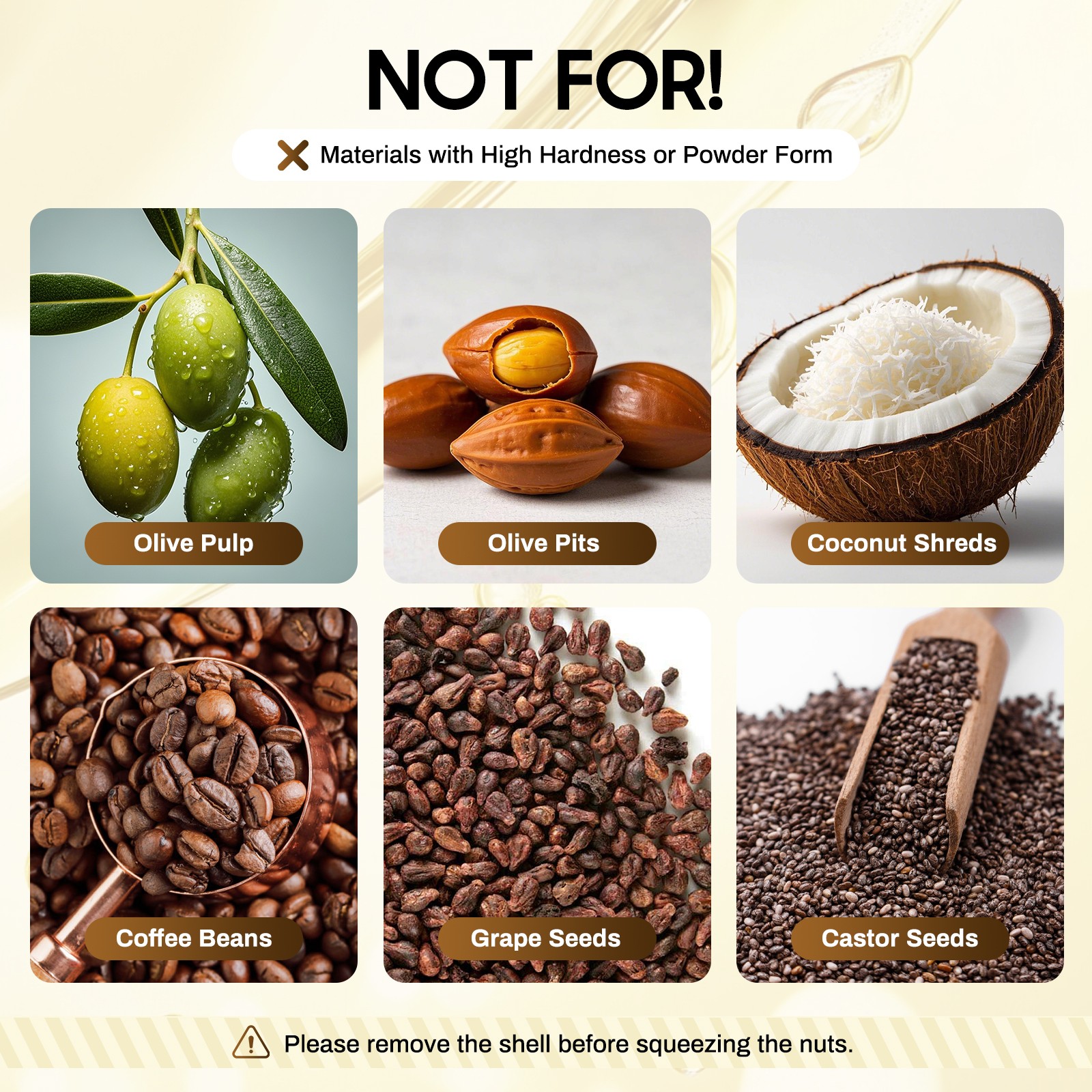 Automatic Oil Press Machine Cold Hot Oil Extractor Peanut Coconut Press for Pressing Various Materials
