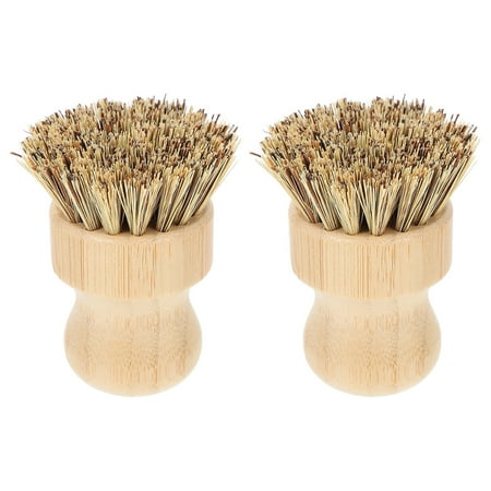 

2pcs Dish Washing Brushes Kitchen Clean Brushes Pot Cleaning Tools for Home