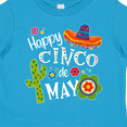 thumbnail image 4 of Inktastic Happy Cinco de Mayo- Sombrero, Cactus, Flowers Boys or Girls Toddler T-Shirt, 4 of 5