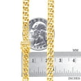 thumbnail image 5 of Nuragold 10k Real Yellow Gold Miami Cuban Link 5.5mm Chain Necklace (16"-30") Italian Jewelry for Men & Women, 5 of 11