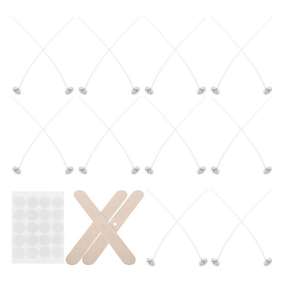 PBPBOX Candle Making Supplies Kit Candle Wicks Assorted Color Iron 1 Set