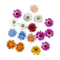 thumbnail image 4 of HEVIRGO 50/100Pcs Marguerite Shape Holes Wooden Buttons DIY Scrapbook Sewing Accessory, 4 of 9