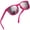 Hot Pink, variant on Womens Polarized Sunglasses UV400 Protection Classic Retro Driving Sun Glasses Trendy Fashion Shades - Hot Pink