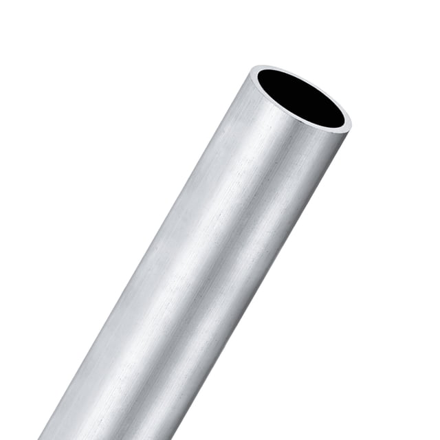 Tubo redondo de aluminio 6063 de 1 paquete, 34mmx40mm (IDxOD) 300mm de longitud