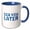 Blue/White, variant on 3drose, Typography of Sea You Later, 11oz Mug